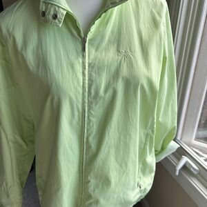 Vintage Lilly Pulitzer Seafoam Green Windbreaker Jacket